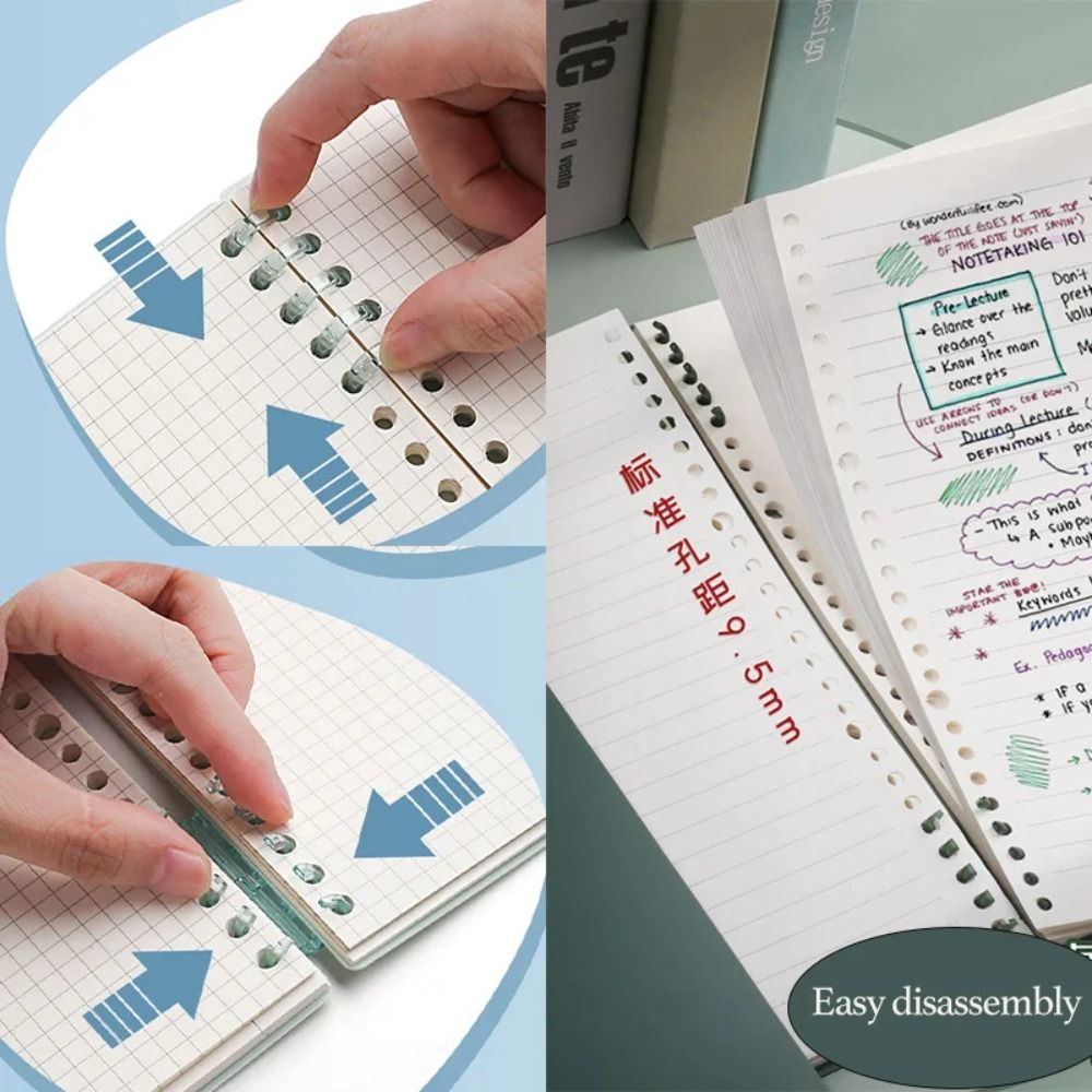 Lot de 4 protège-cahiers en PP - Binder A4 Lever avis et prix