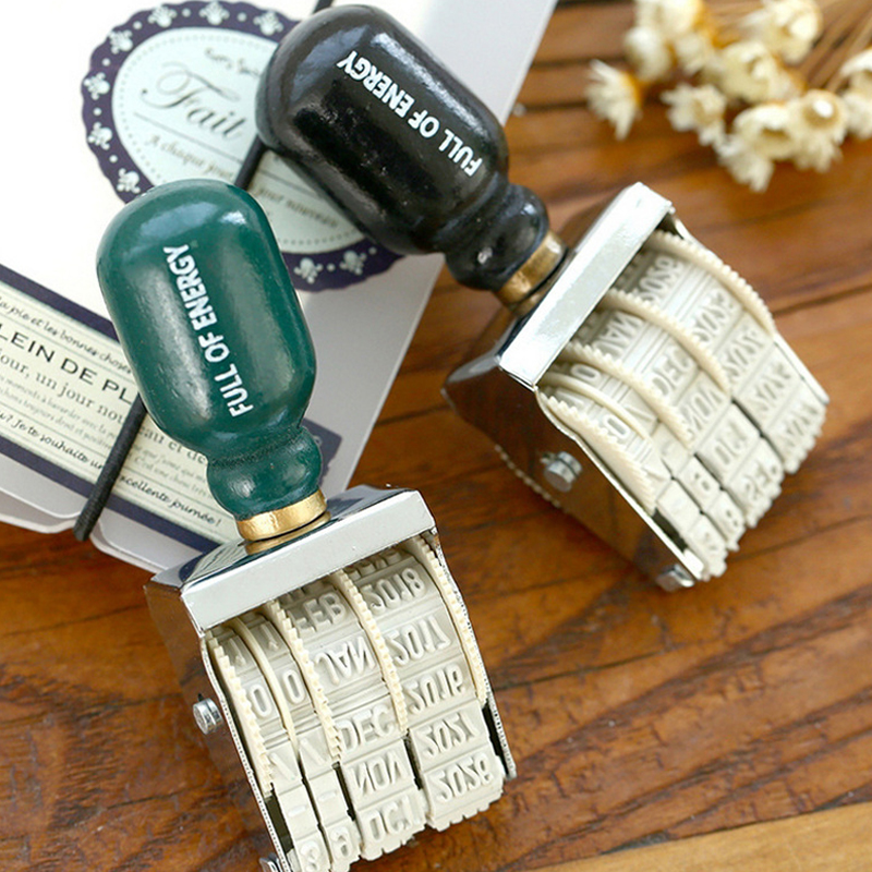 Timbre de marque de date Vinta - Rubber Date Stamp avis et prix