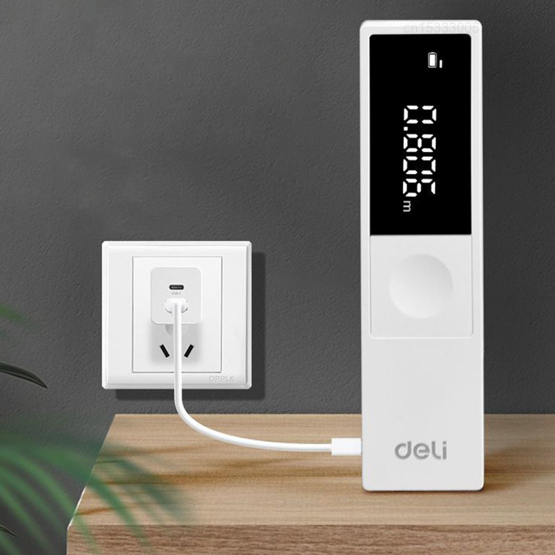   Télémètre laser Deli 40m, ru - Tape Dispenser Weighted avis et prix