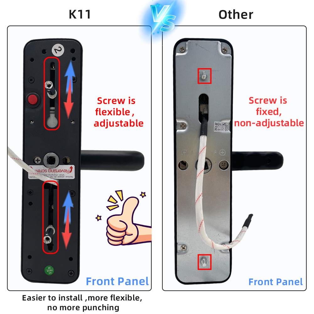 RAYKUBE K11 Tuya WiFi serrure  - Letter Opener Brass avis et prix